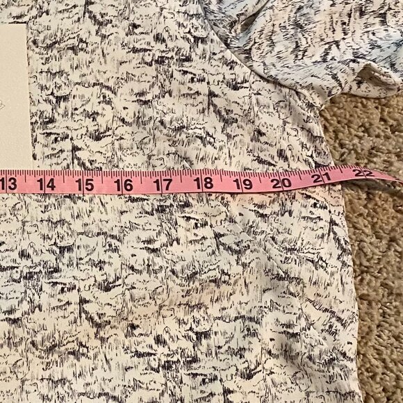 Lila Rose Tunic Style Dress Cream/Black Size 10 - Picture 8 of 12